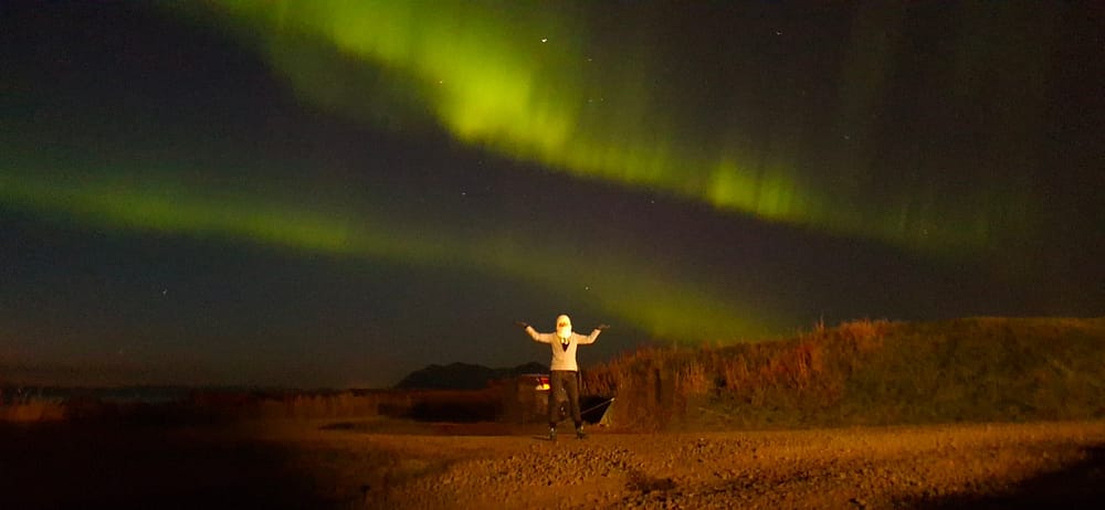 AURORA BOREAL ISLANDIA