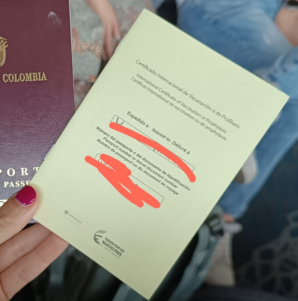 
Carnet Amarillo Internacional