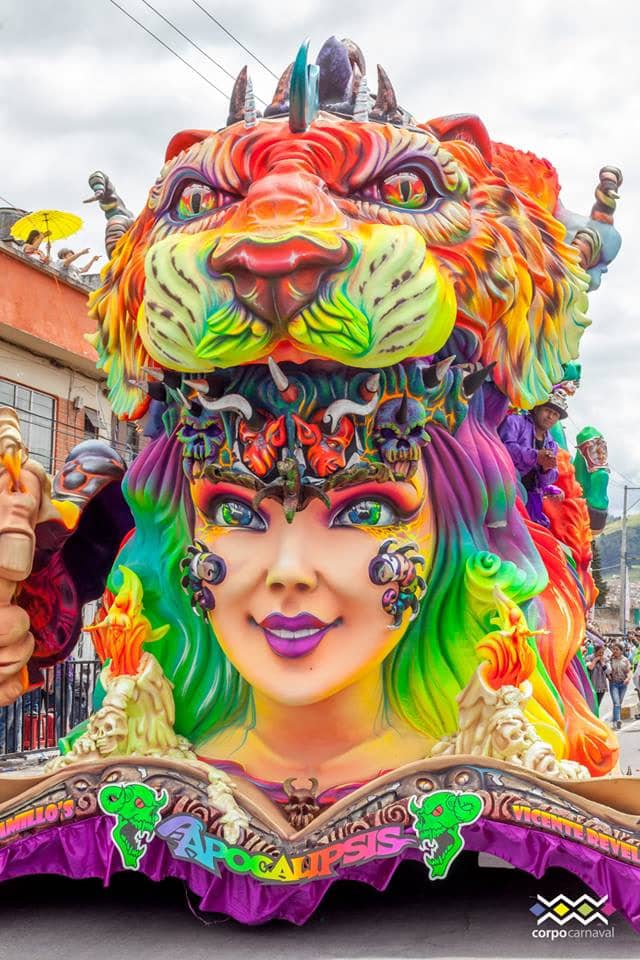 carroza 6 de enero corpocarnaval
